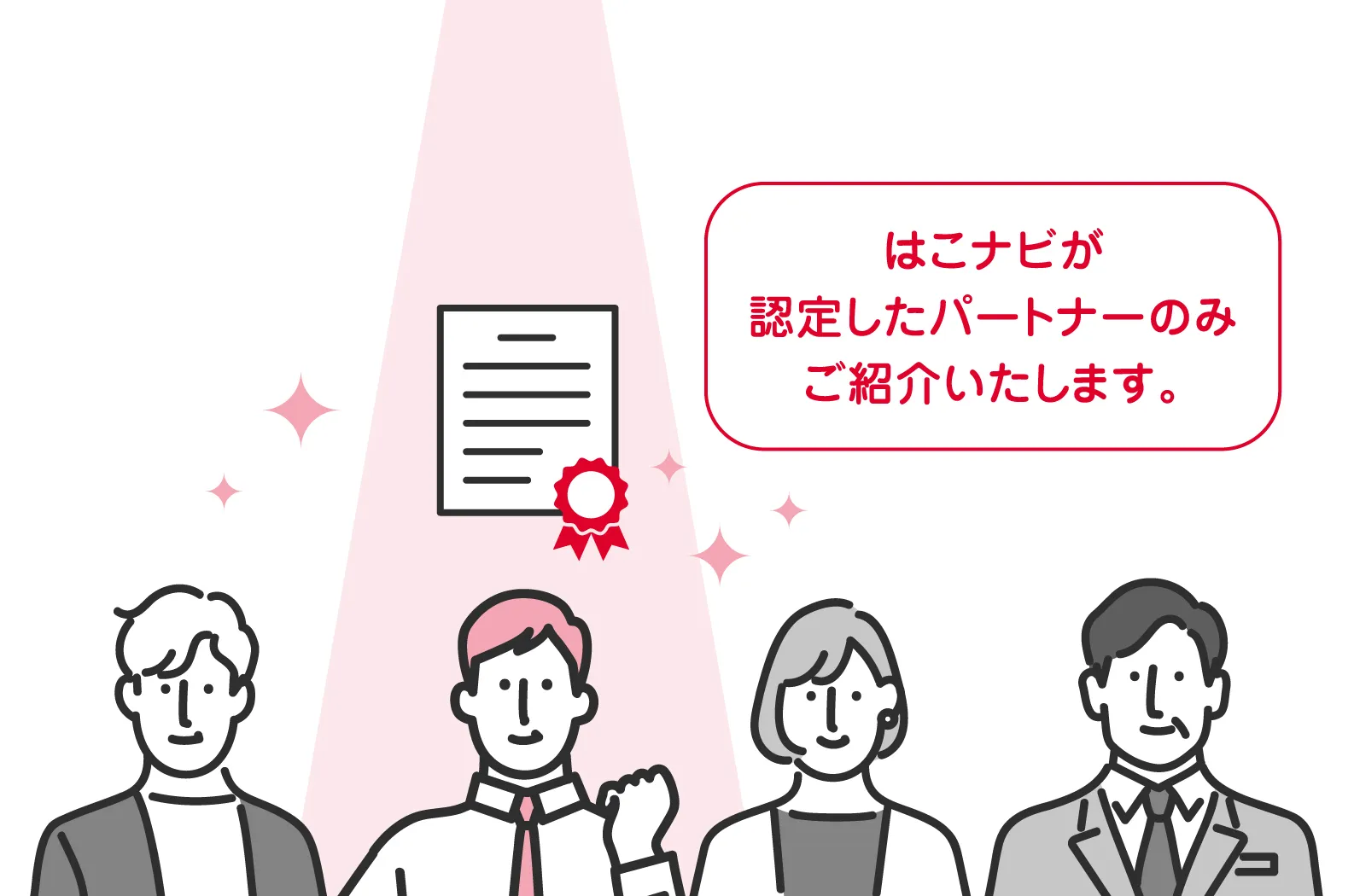 担当者のイラスト